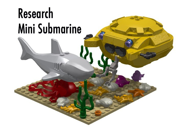 Lego submarine online instructions