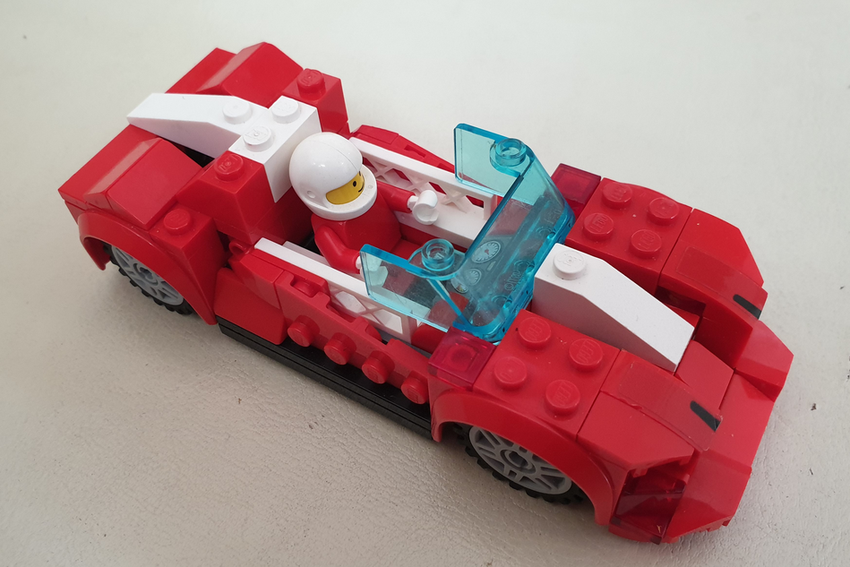 Lego cheap red supercar