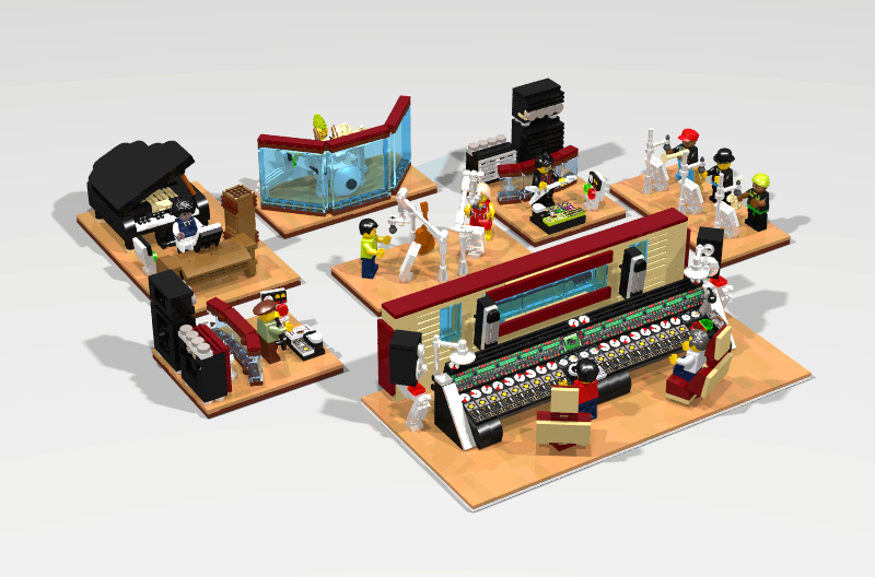 LEGO IDEAS Professional Recording Studio