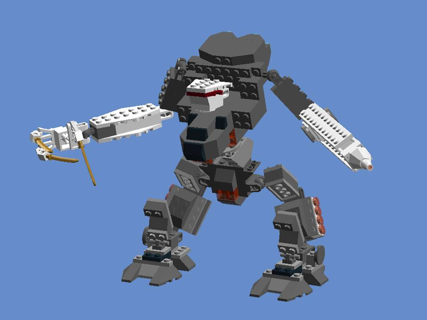 Lego robot hot sale mecha