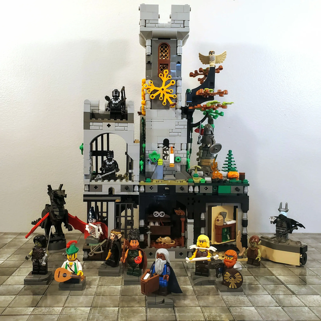 LEGO IDEAS - 50 years of Dungeons & Dragons!