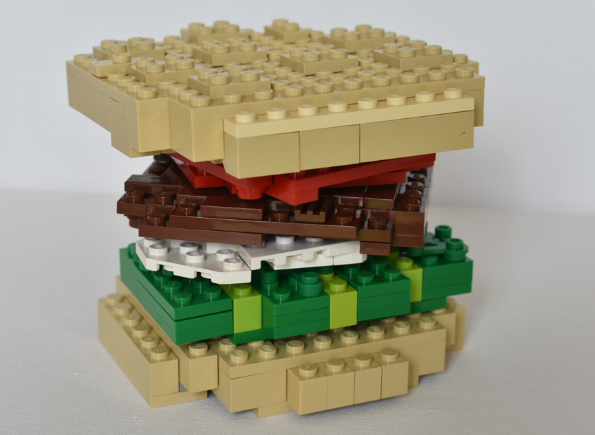 Burger lego online set