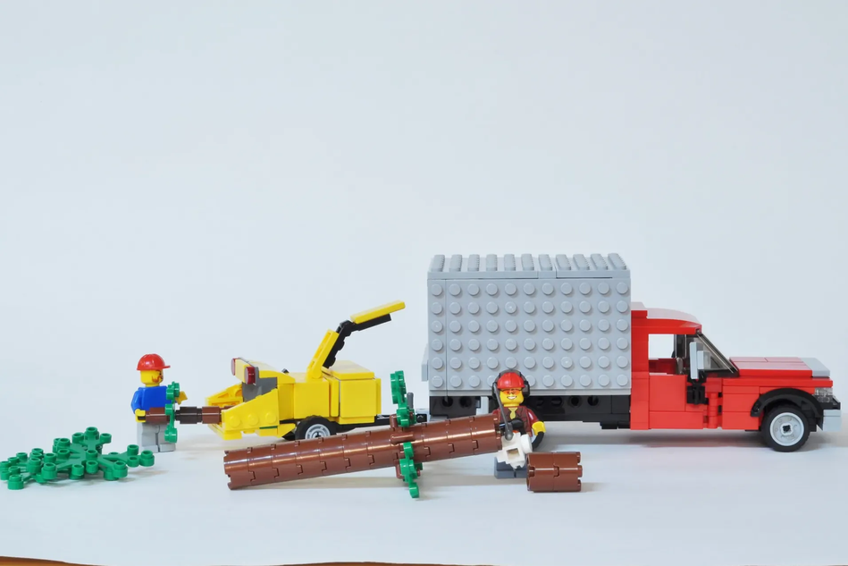 Lego city 2024 tree cutter