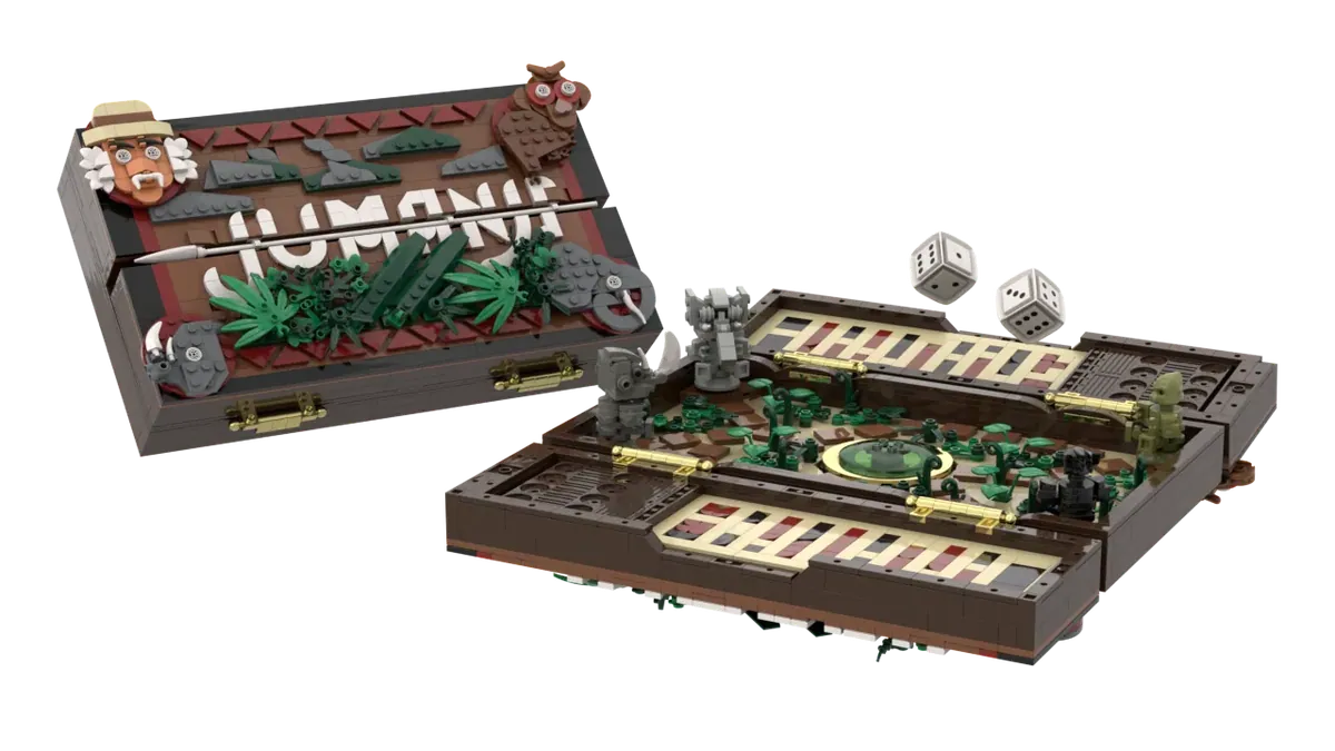 LEGO IDEAS - Jumanji Game Board 🐘🐒🦏🎲