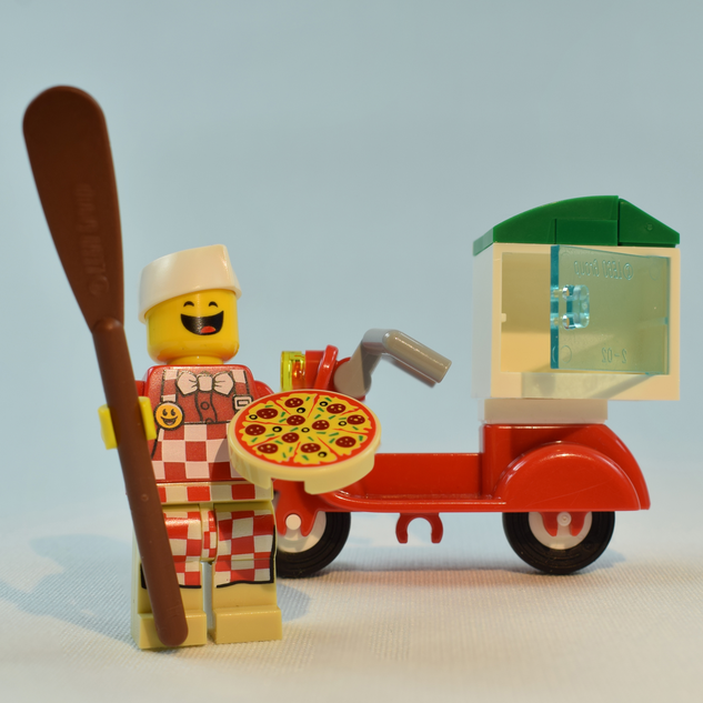 Lego store pizza oven