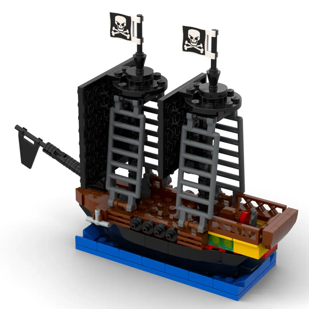 Lego mini pirate store ship