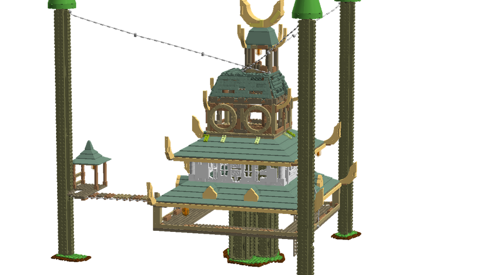 LEGO IDEAS 10 Years of LEGO NINJAGO Lloyd s Hypnobrai Treehouse