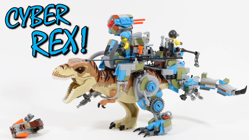 lego t rex robot