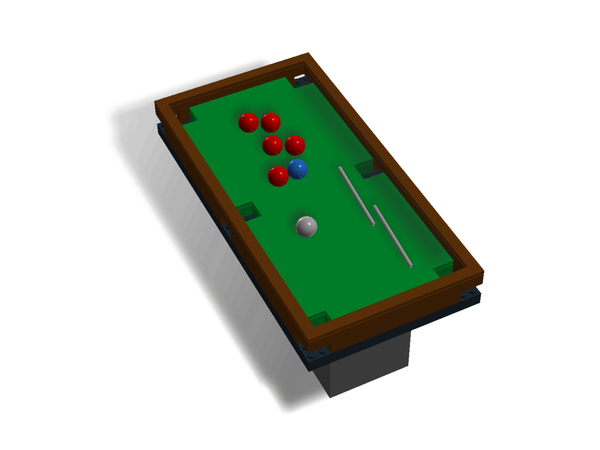 lego snooker table