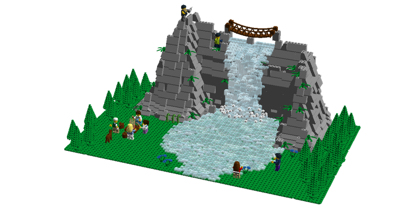 lego mountain