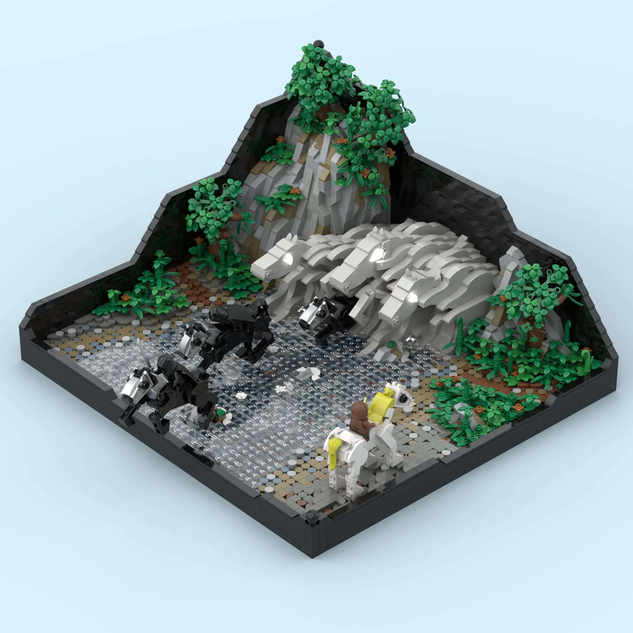 Lego mountain online base