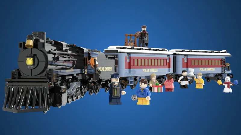 LEGO Ideas The Polar Express Achieves 10 000 Supporters The Brick Fan