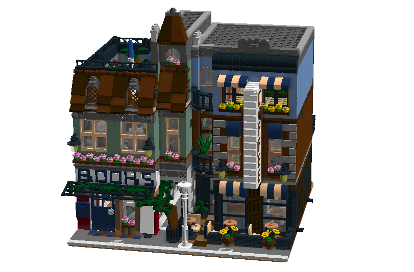 LEGO IDEAS Bookstore Modular Building