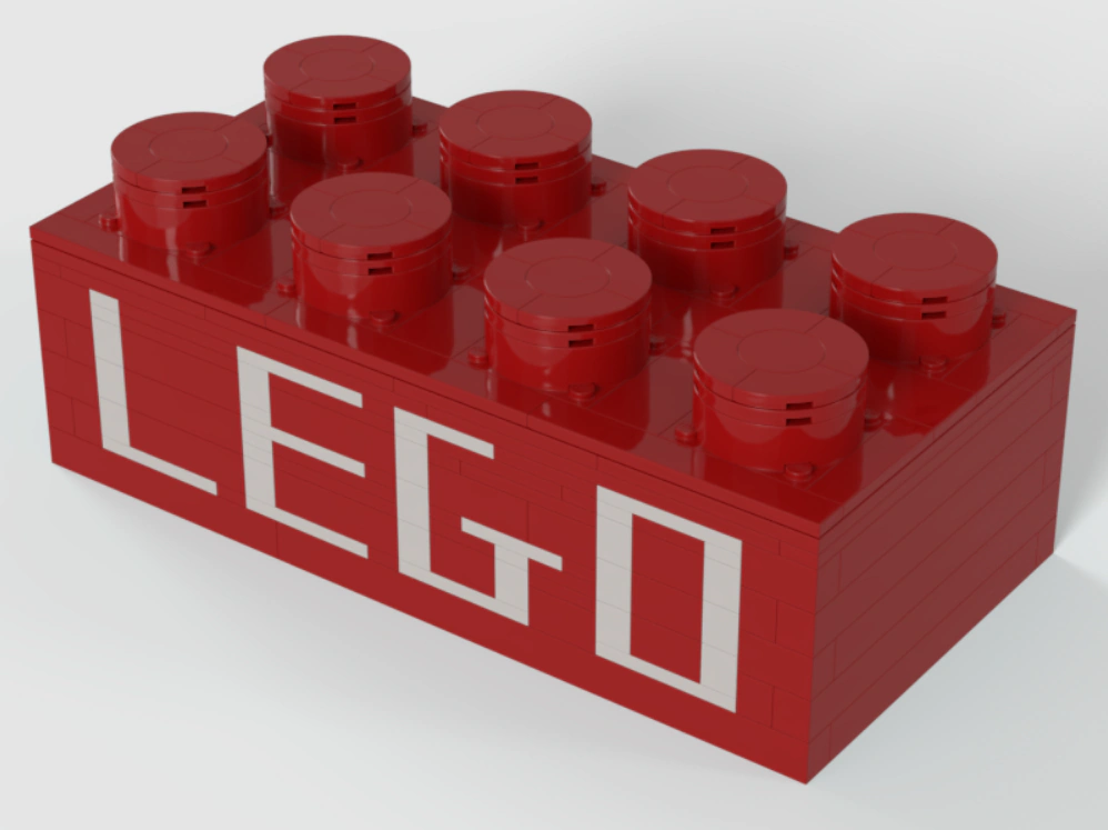 62nd Anniversary Lego 2x4 Brick (6/1 Scale) | LEGO® Ideas