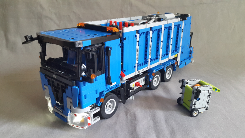 lego ideas garbage truck