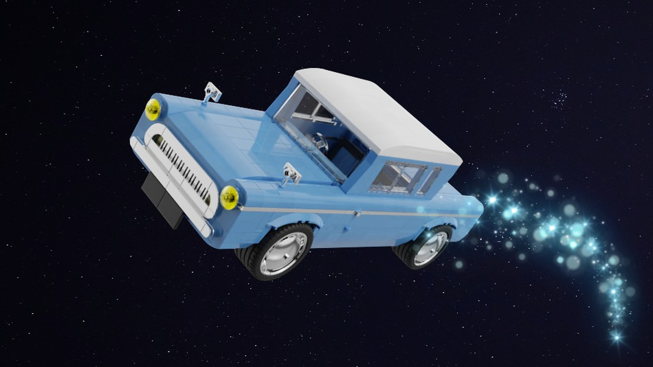 LEGO IDEAS Head Back To Hogwarts The Flying Ford Anglia