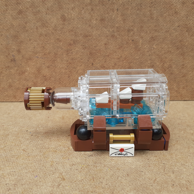 Lego ideas ship online in a bottle original