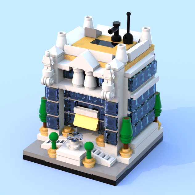 Lego micro modular discount buildings