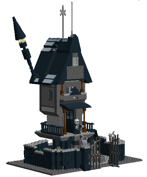 Jack skellington house lego new arrivals