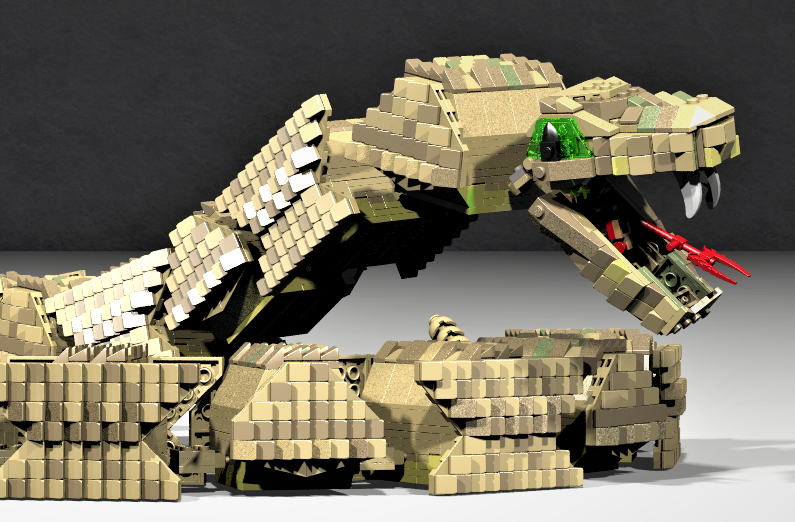 LEGO IDEAS Rattlesnake