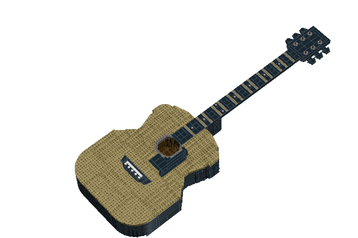 Lego 2024 acoustic guitar