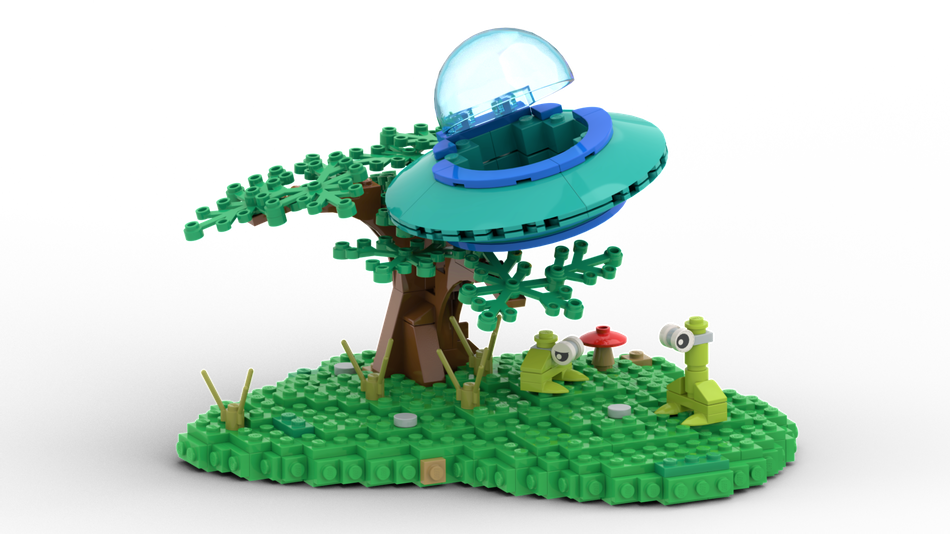 Lego ufo best sale