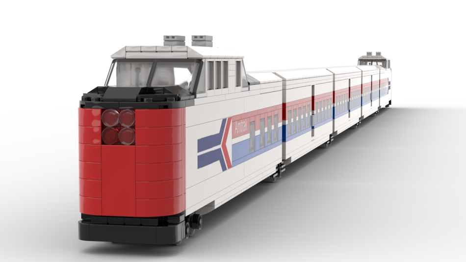 Lego store amtrak train