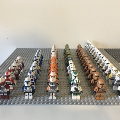 Clone trooper lego deals army