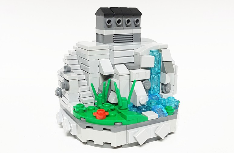 LEGO IDEAS - Build your finest Micro Modular Building! - Cave On A Grassy  Hill