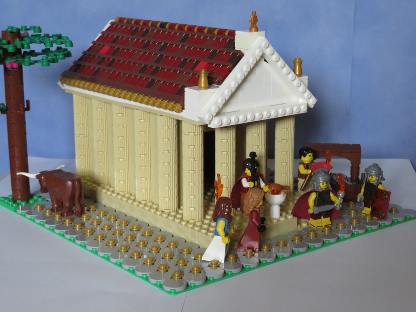 Lego roman temple sale