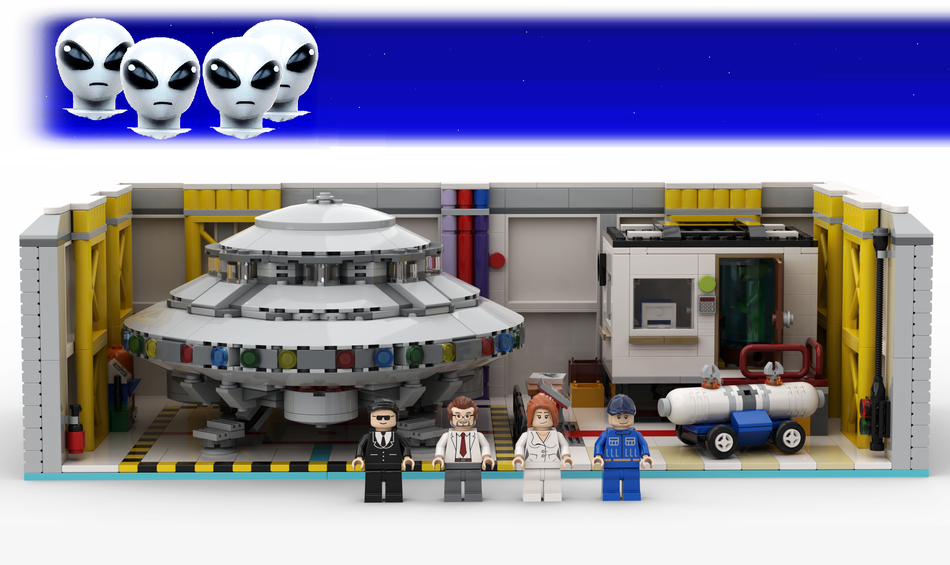 Lego cheap grey alien