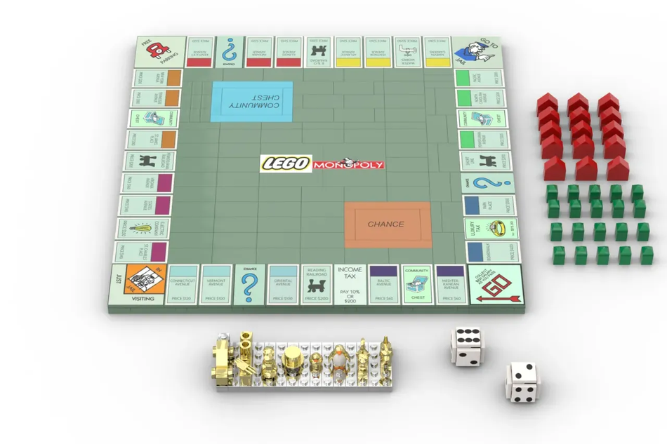 Lego monopoly on sale