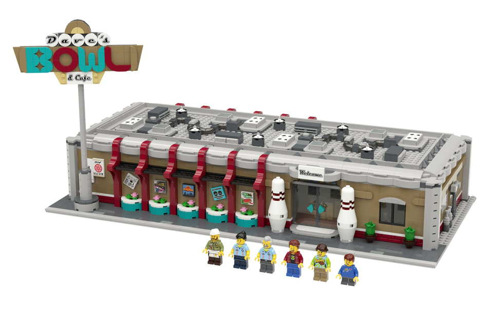 LEGO IDEAS Retro Bowling Alley