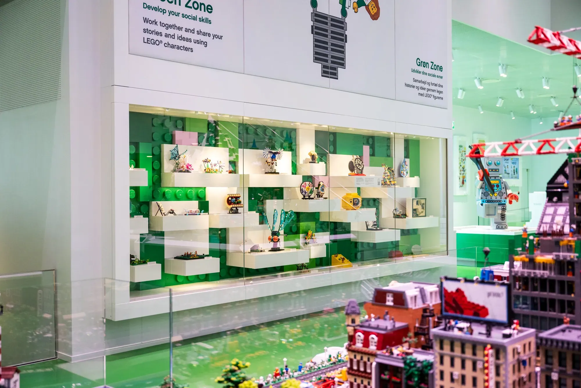 Community builds on display in LEGO® House | LEGO® Ideas