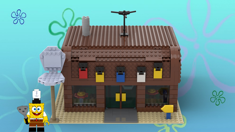lego krusty krab moc