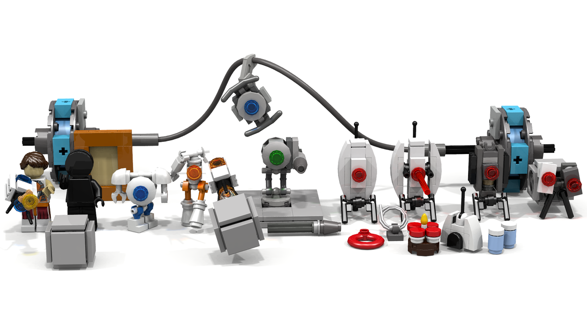 Portal 2 lego dimension фото 67