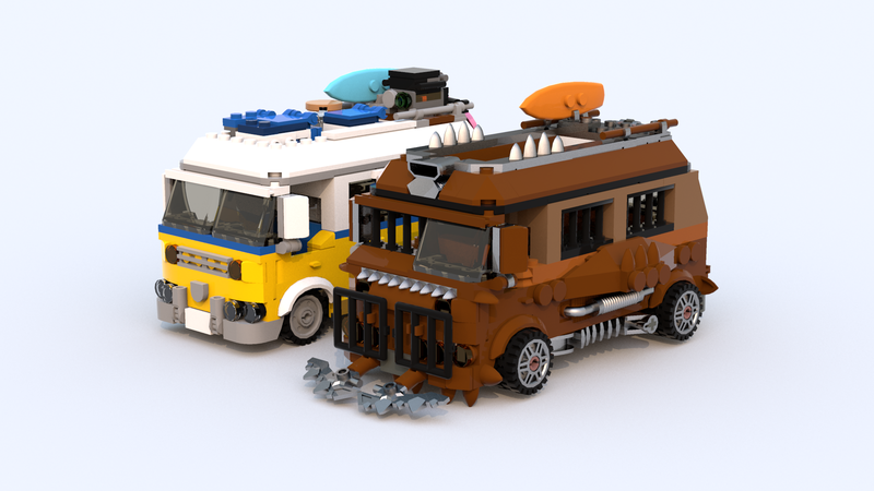 lego sunshine van