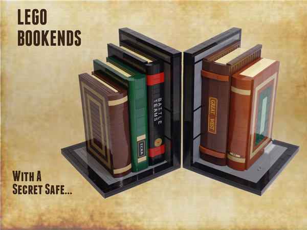 Lego Ideas Lego Bookends