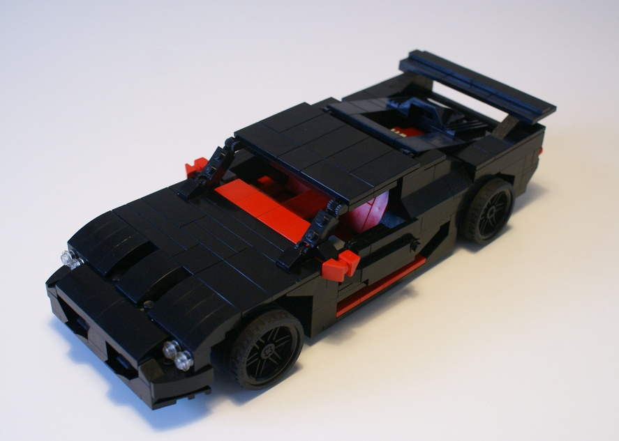 Lego car black hot sale