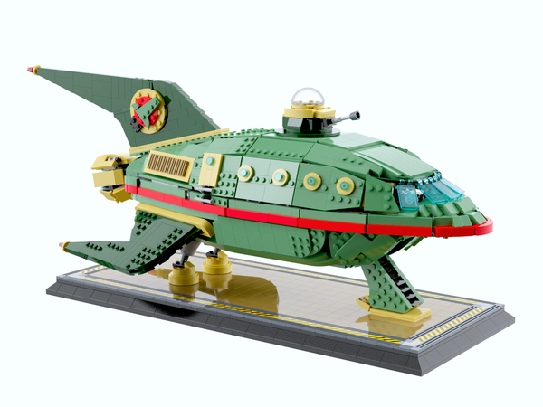 lego green ship