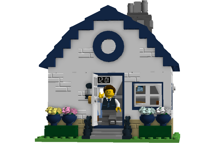 Mini lego house online