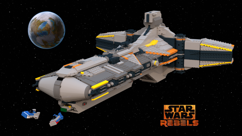 lego rebel ship