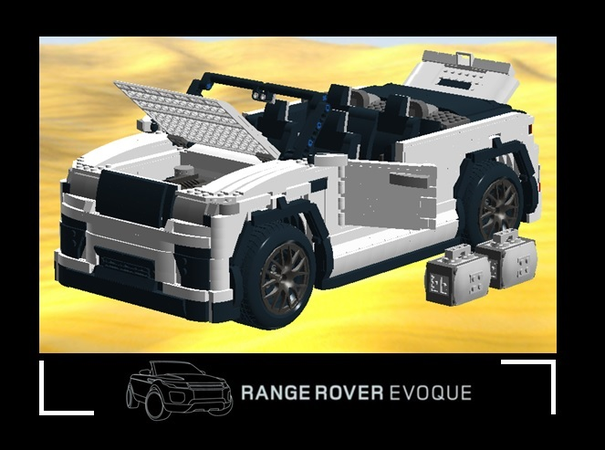 range rover evoque lego