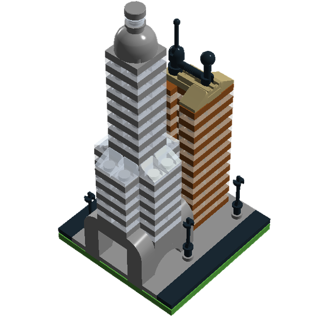 Lego skyscraper online