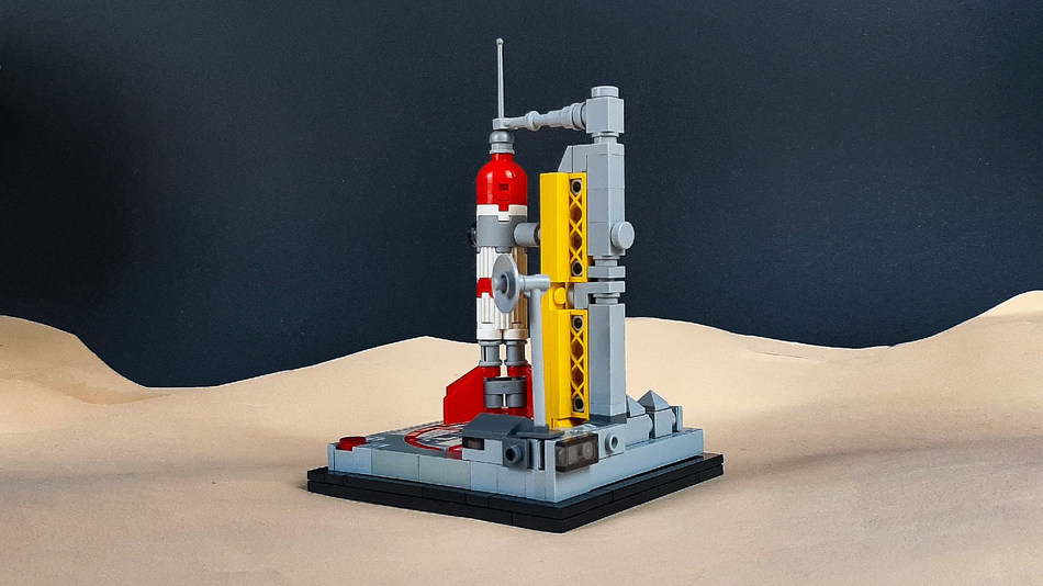 Lego rocket base hot sale