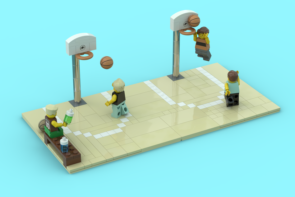 LEGO IDEAS - We love sports! - Basketball Court