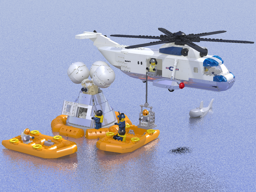 effektivt At blokere George Hanbury LEGO IDEAS - Apollo 11 Rescue Mission