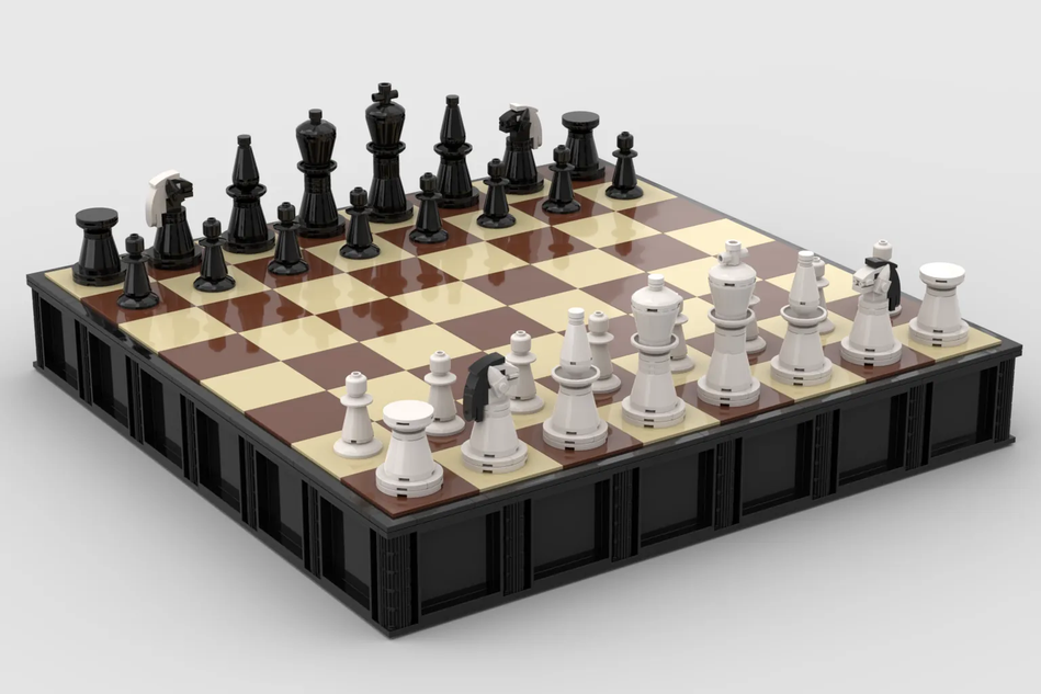 Lego best sale chess game