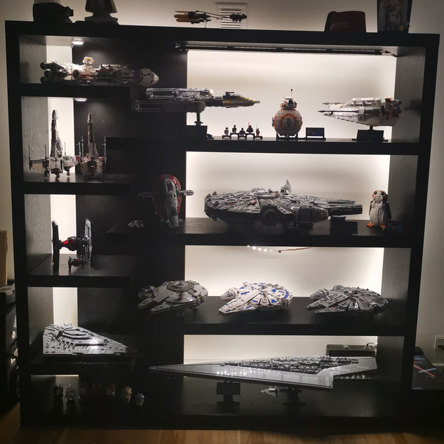 Lego star wars store display