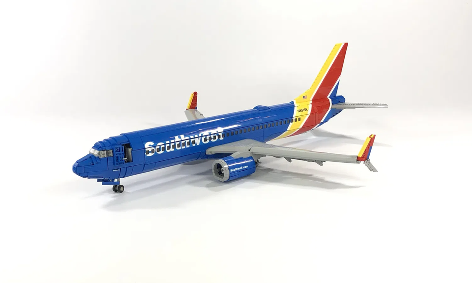 Large 2025 lego airplane